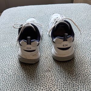 New Balance White and Black Sneakers